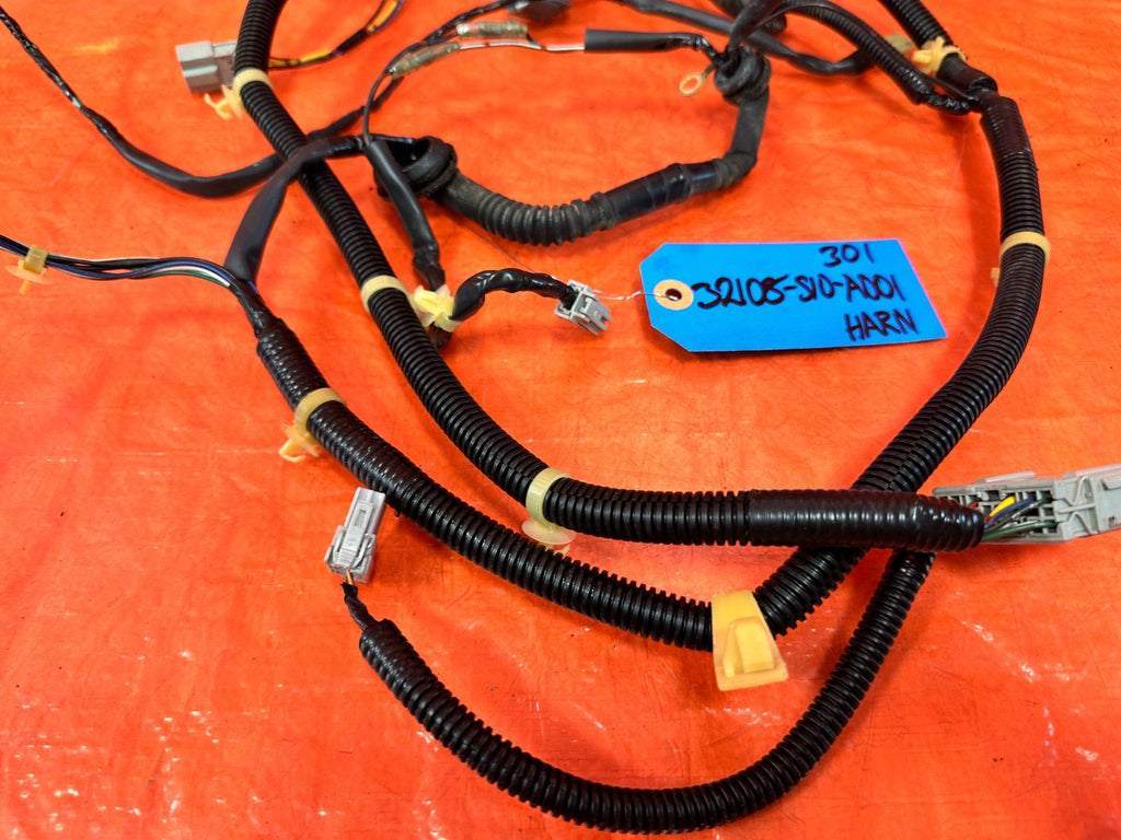 97-01 HONDA CR-V CRV - REAR / TAIL LIGHT LAMP WIRING HARNESS WIRE LOOM - OEM 3011