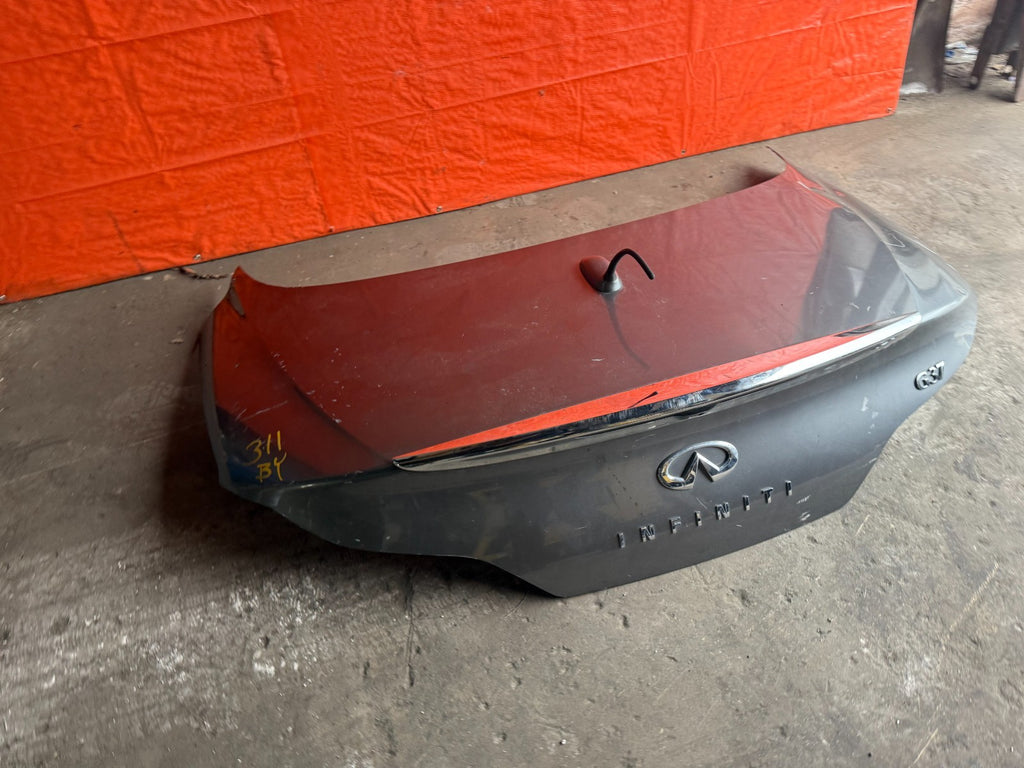 09 15 INFINITI G37 CONVERTIBLE   TRUNK REAR DECK LID TAIL GATE HATCH LATCH   OEM6
