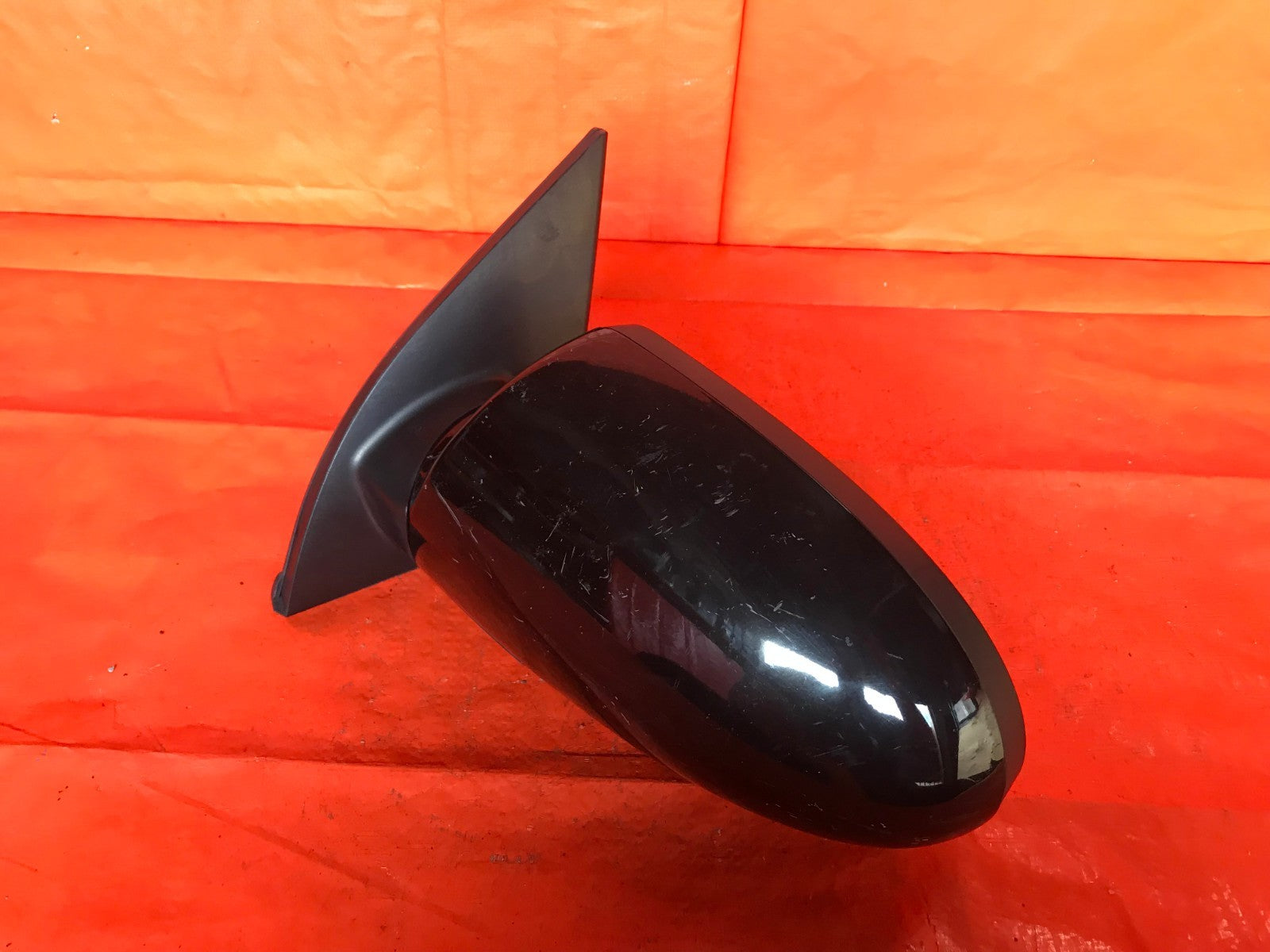 OEM 2007 07 HYUNDAI ACCENT SEDAN DRIVER LEFT SIDE VIEW MIRROR   BLACK   POWER   4