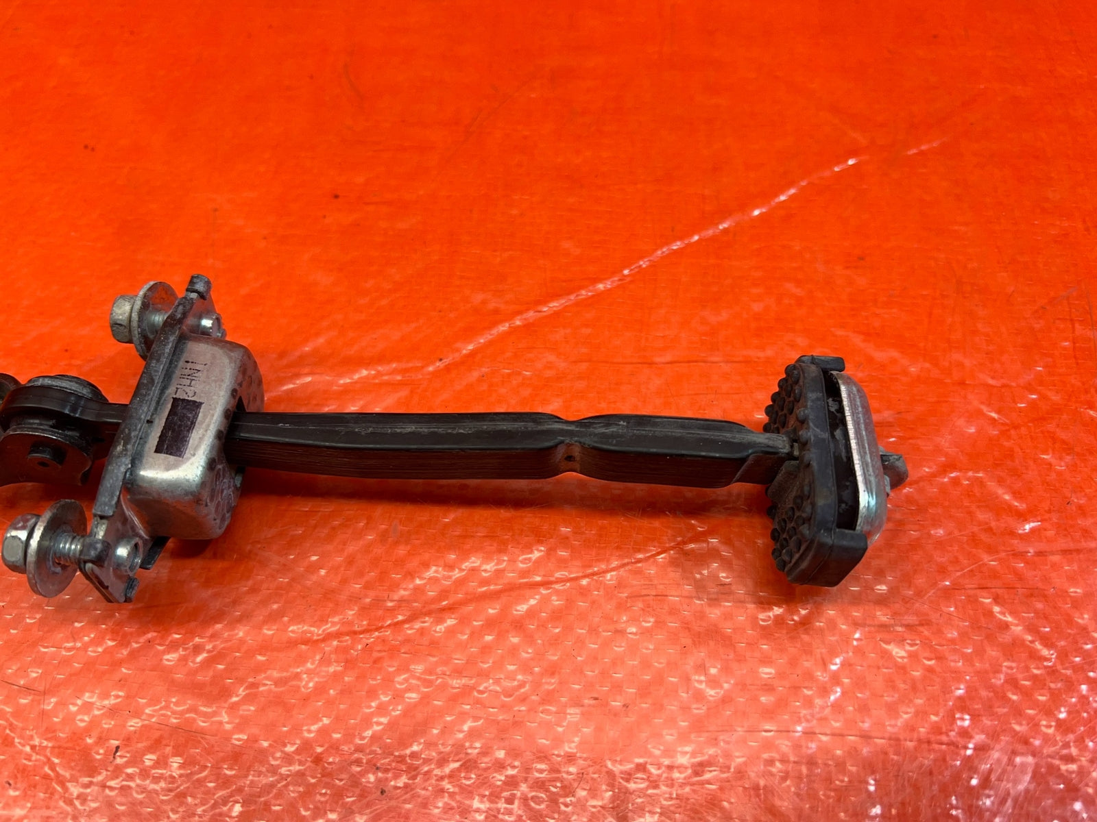 09 14 ACURA TSX   PASSENGER REAR DOOR CHECKER HINGE ARM STOPPER   OEM #1686