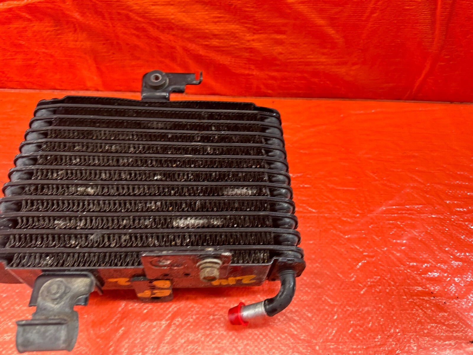 08 15 LANCER EVOLUTION X EVO 10 MR   AUTOMATIC TRANSMISSION OIL COOLER   OEM 2147