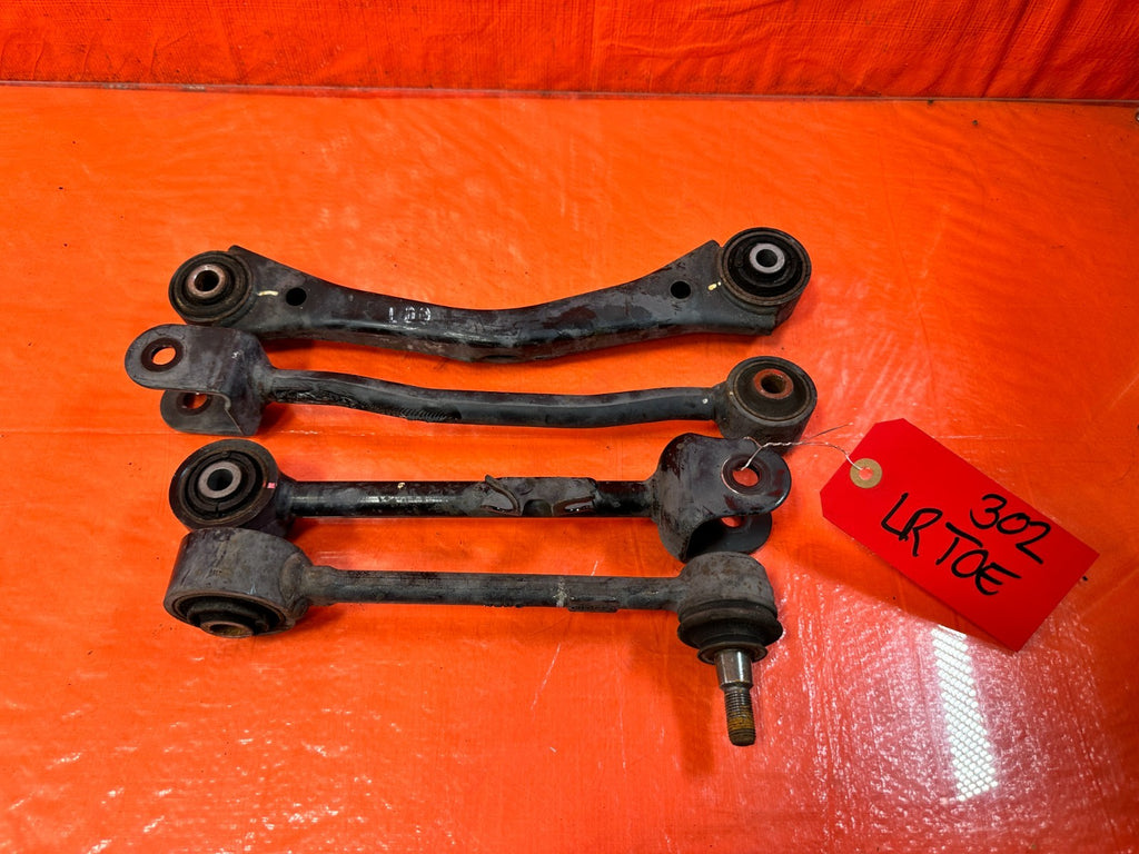 13 16 HYUNDAI GENESIS COUPE   LEFT REAR CONTROL ARMS UPPER LOWER ALL 4 OEM 3020