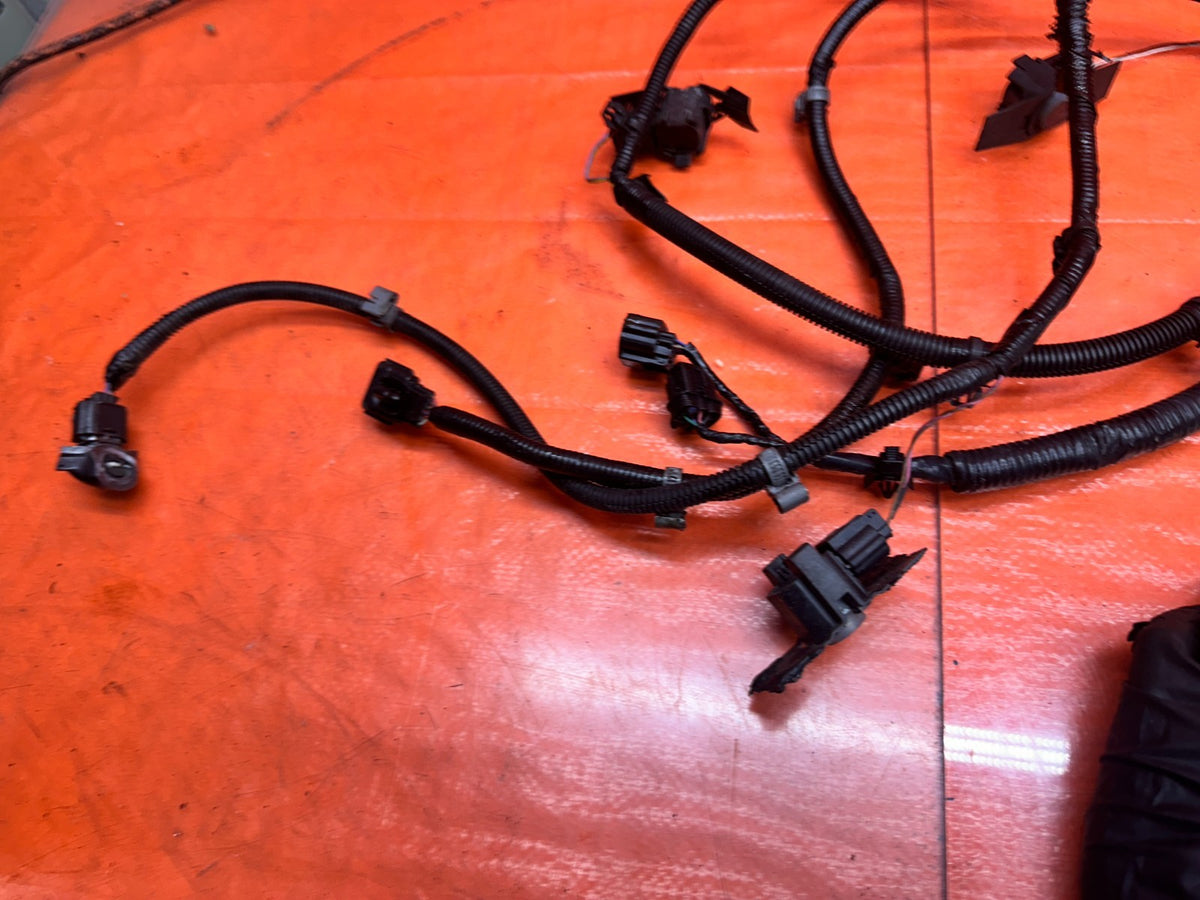 14-15 INFINITI Q50 3.7L AWD FRONT BUMPER PARKING SENSORS WIRE WIRING HARNESS OEM14