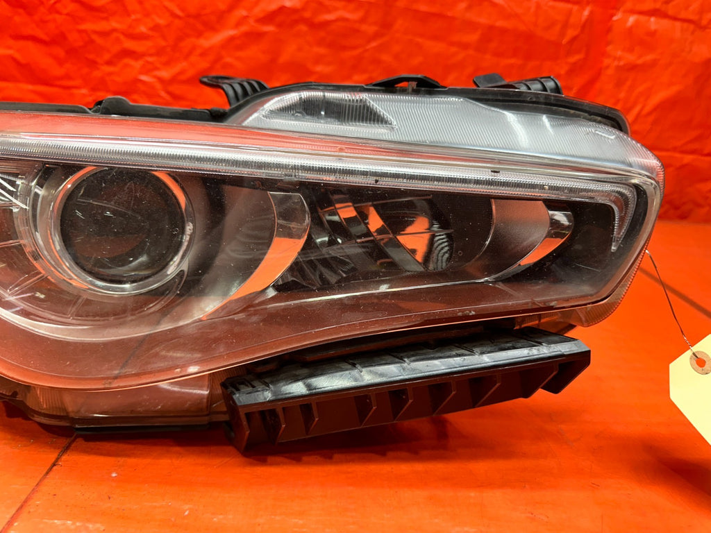 14 17 INFINITI Q50   PASSENGER RIGHT HEAD LIGHT HEAD LAMP HEADLIGHT NON AFS3
