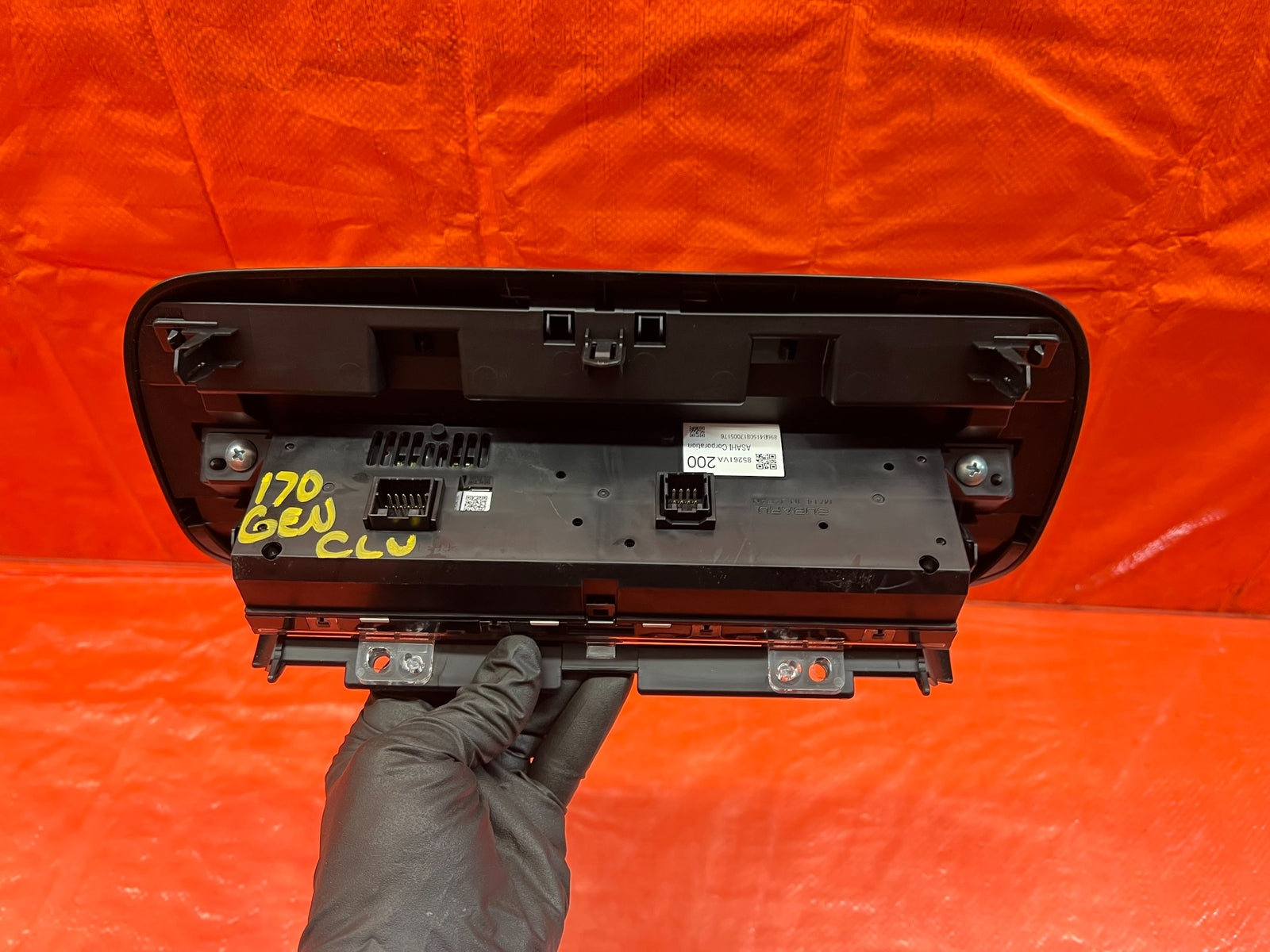 2016 SUBARU WRX STI DASHBOARD DASH BOARD INFORMATION INFO DISPLAY SCREEN OEM 1708