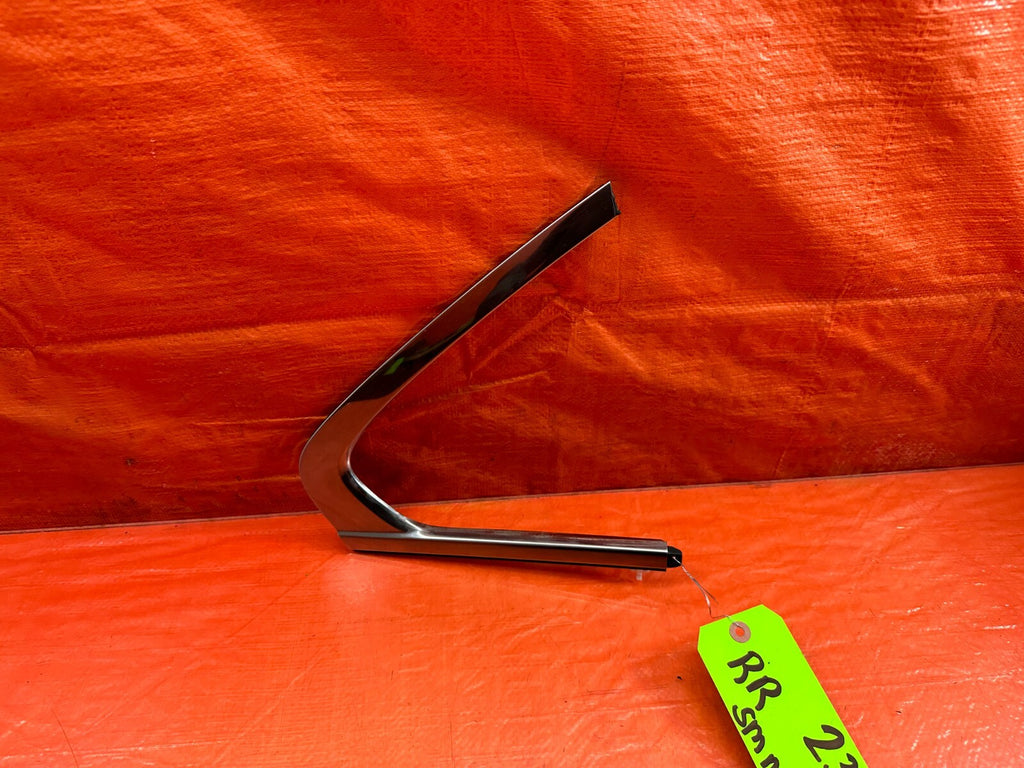 09 14 ACURA TSX   PASSENGER RIGHT REAR VENT GLASS TRIM   OEM FACTORY #2333