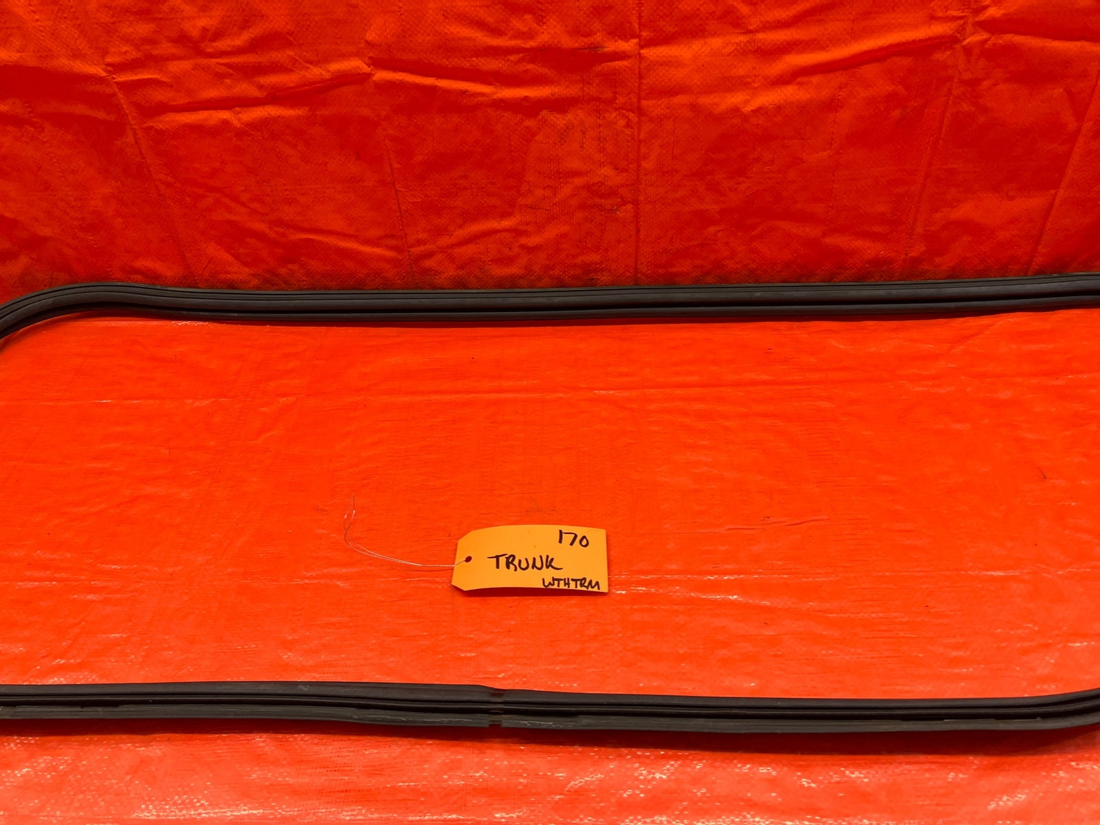 15 20 SUBARU WRX STI   REAR TRUNK WEATHER STRIP GASKET SEAL   OEM FACTORY #1706