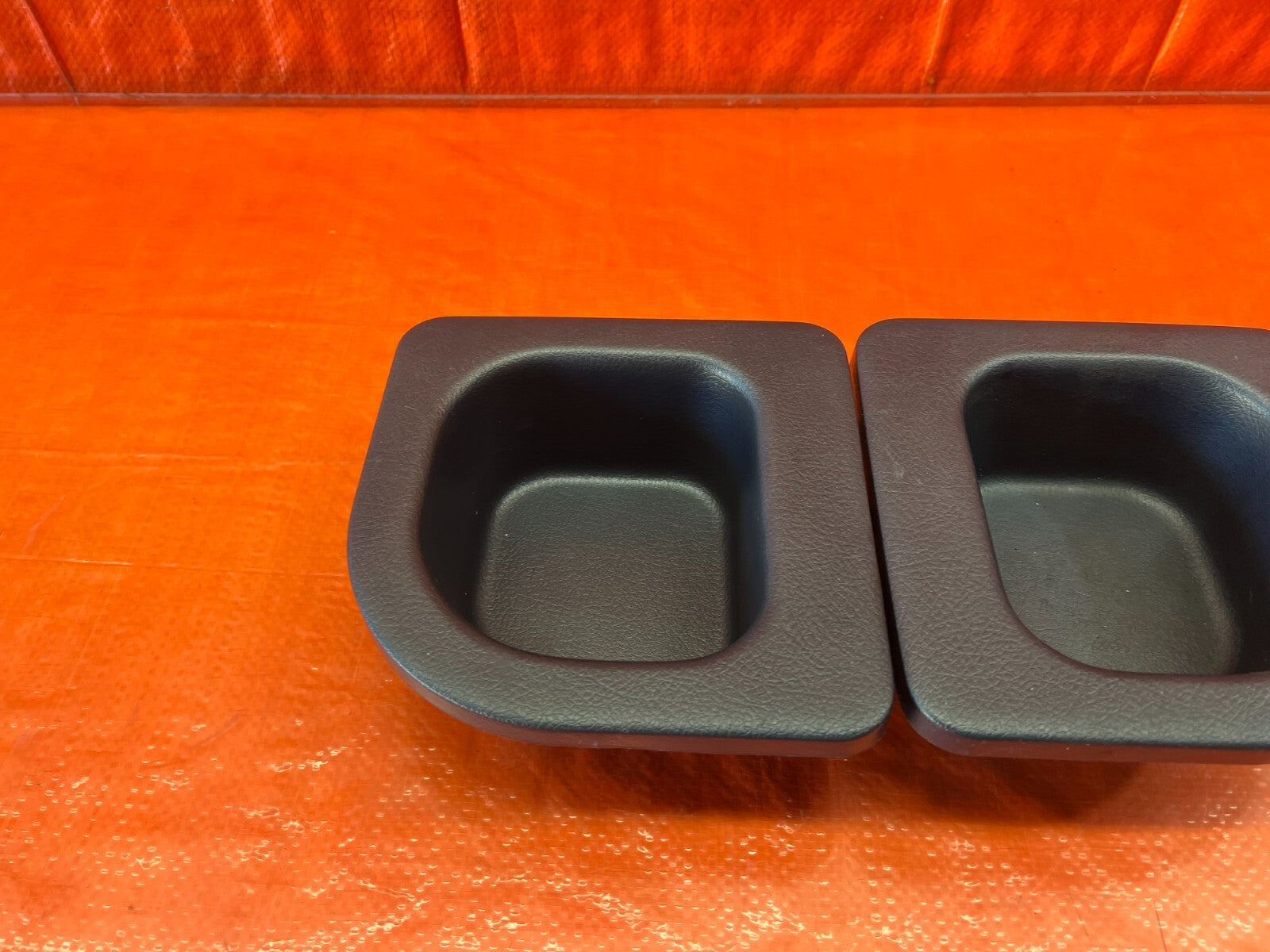 90 93 ACURA INTEGRA 2D RS   REAR SPEAKER PANEL DELETE PODS LEFT RIGHT BLUE #1549