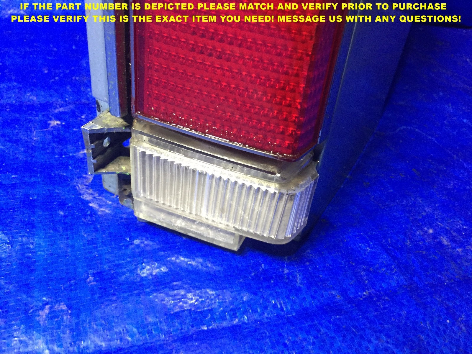 OEM 1988 1989 1990 1991 CHRYSLER NEW YORKER PASSENGER RIGHT TAIL LIGHT 88 89 907