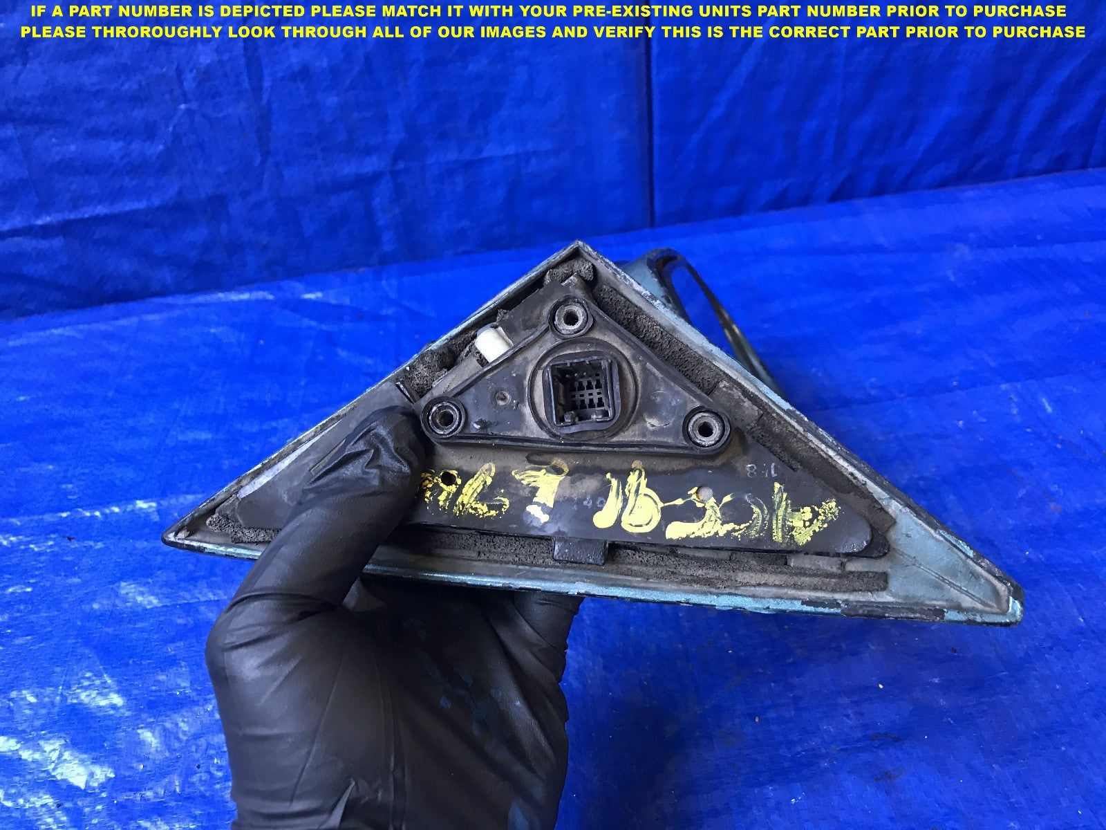 OEM 1990 1991 1992 1993 HONDA ACCORD DRIVER LEFT SIDE VIEW MIRROR               5