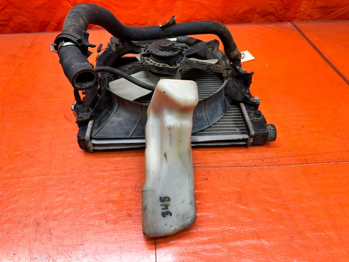 1992-1995 HONDA CIVIC ENGINE COOLING RADIATOR COOLING FAN ASSY OEM #3485