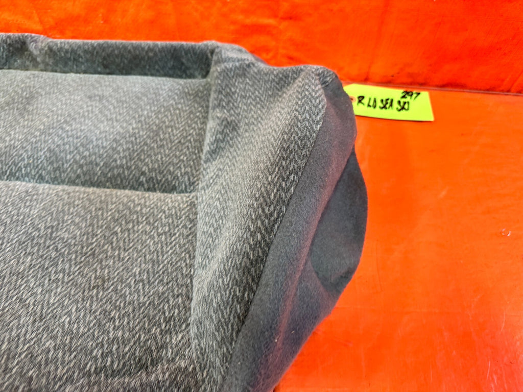 96 00 HONDA CIVIC SEDAN 4D   REAR LOWER SEAT FABRIC SKIN WRAP OVERLAY OEM 2972