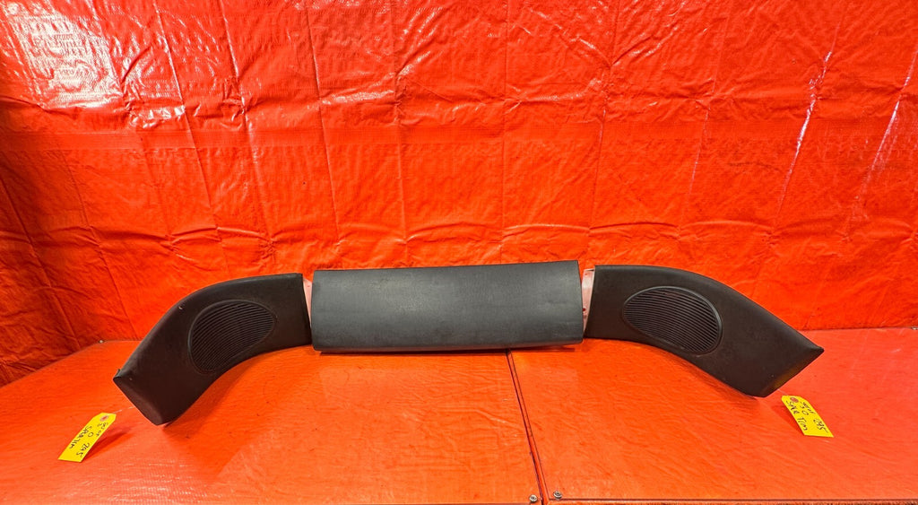 93 97 HONDA DEL SOL   REAR SPEAKER TRIM   BLACK COLOR   ALL 3 PIECES   OEM #2950