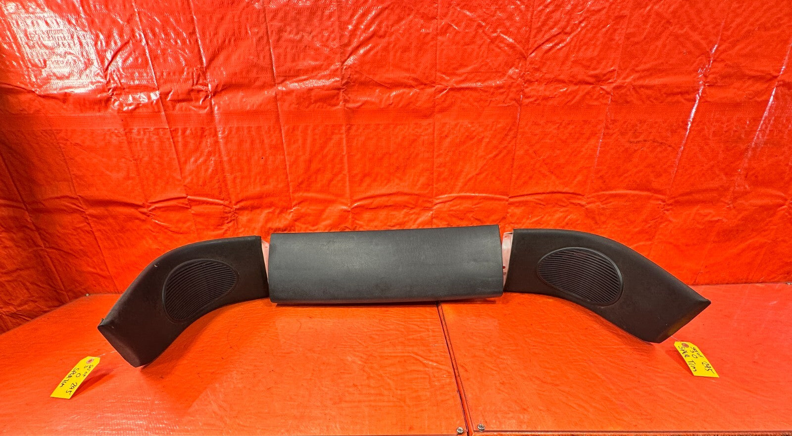 93 97 HONDA DEL SOL   REAR SPEAKER TRIM   BLACK COLOR   ALL 3 PIECES   OEM #2950