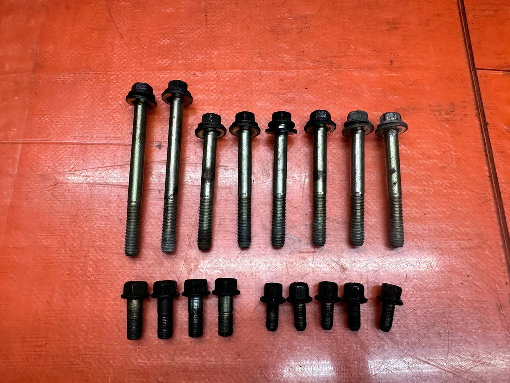 97 01 HONDA PRELUDE 2.2L FRONT SUBFRAME CROSSMEMBER MOUNTING BOLTS SET OEM #3355