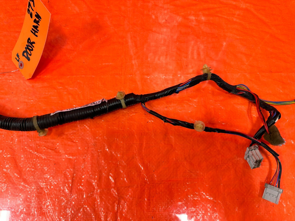 92 96 HONDA PRELUDE   DRIVER LEFT FRONT DOOR WIRING HARNESS WIRE LOOM   OEM 27311