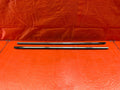 92 93 HONDA CIVIC COUPE & HATCH / EXTERIOR DOOR WINDOW GLASS TRIM SET LEFT RIGHT0