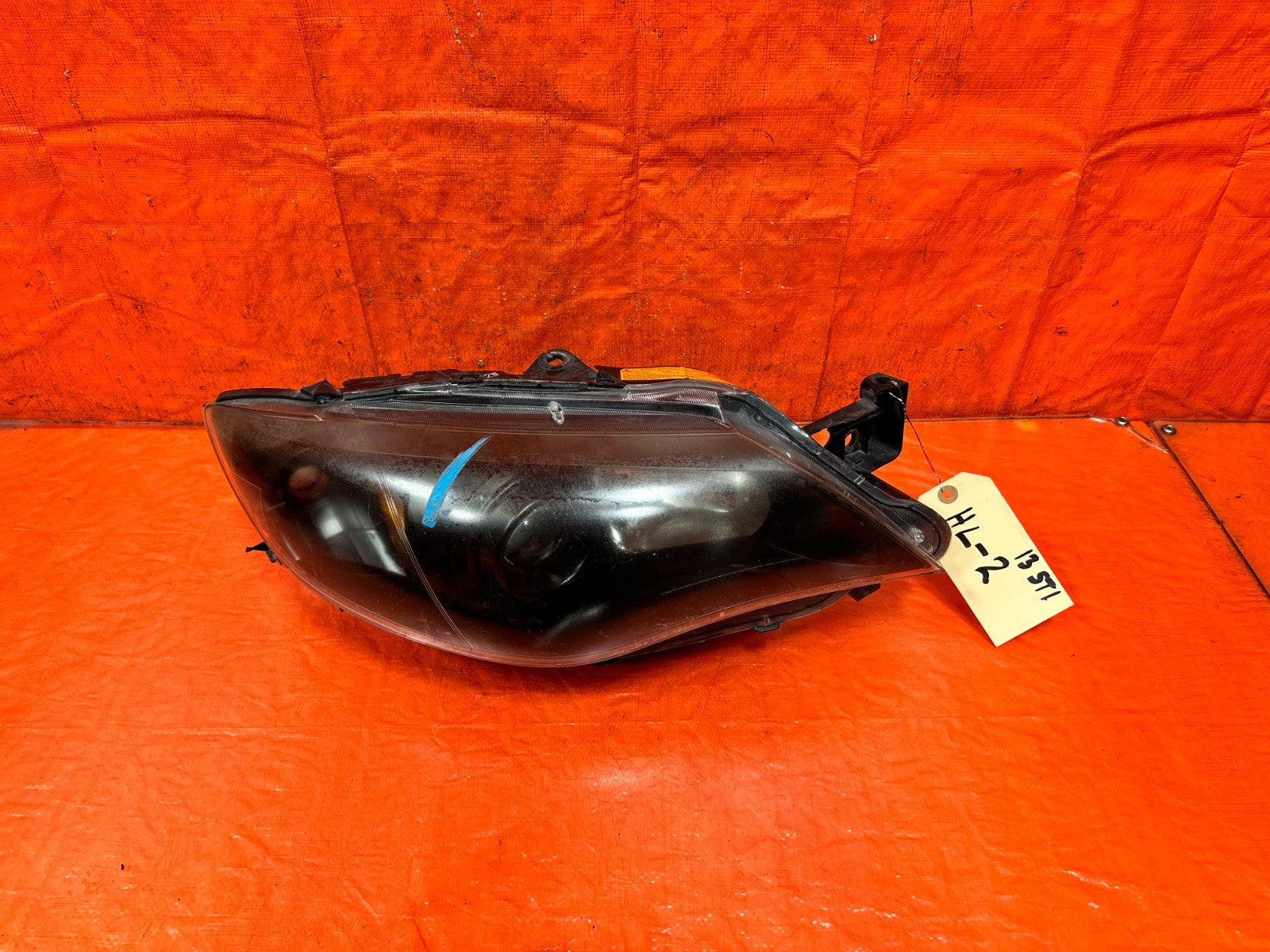 2013 13 SUBARU IMPREZA WRX STI   PASSENGER RIGHT HEADLIGHT HEADLAMP OEM OE #STI0