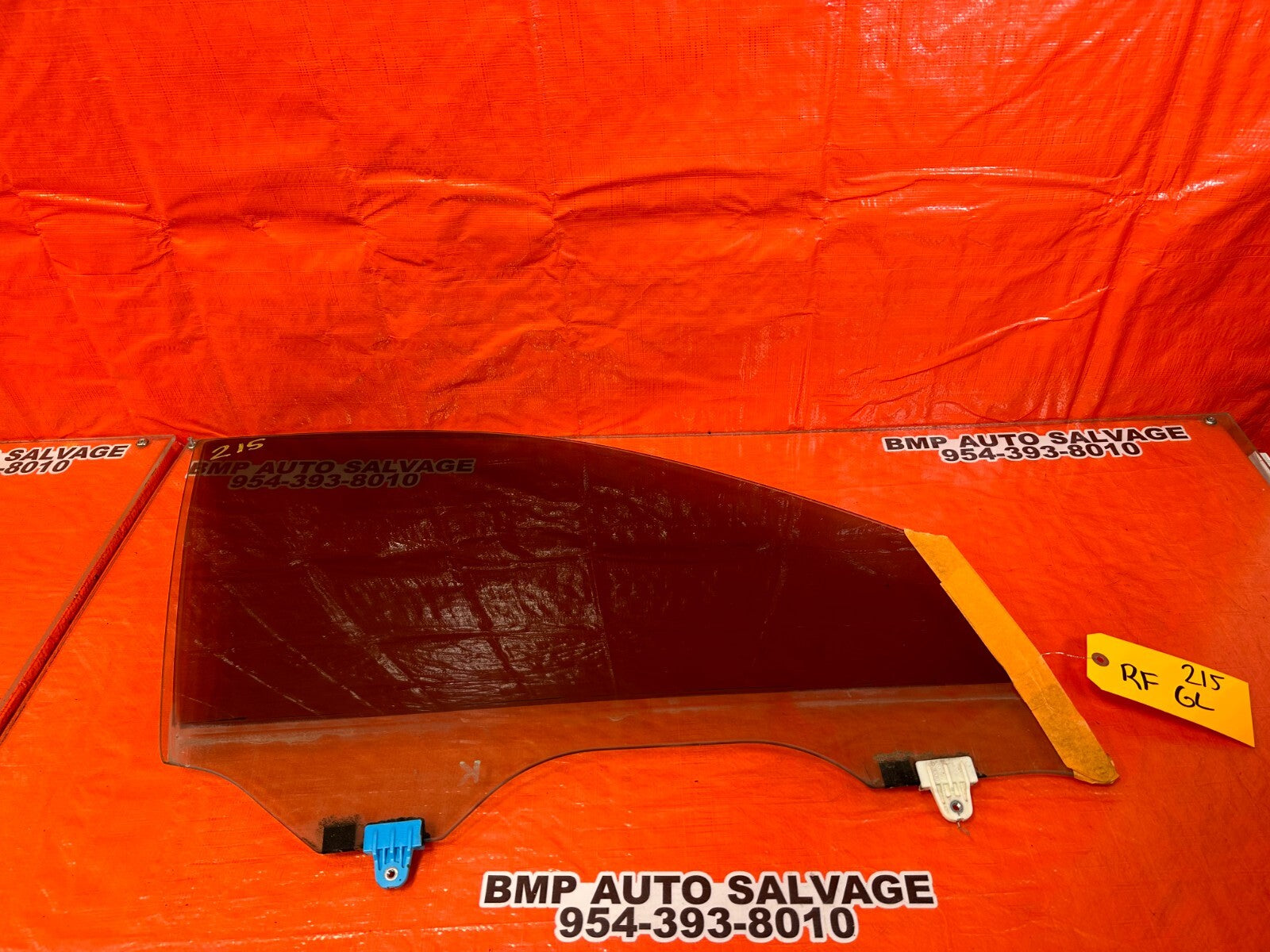 14 16 INFINITI Q50   DOOR GLASS WINDOW   PASSENGER RIGHT FRONT SIDE   OEM #2151