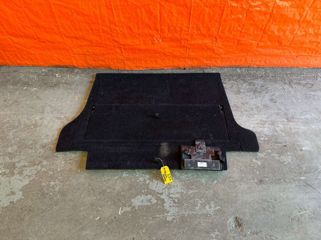 09 15 INFINITI G37 CONVERTIBLE CARGO LINER TRUNK MAT CARDBOARD FLAP LINING OEM0