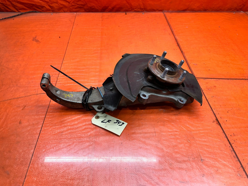 14-15 INFINITI Q50 RWD DRIVER LEFT FRONT SUSPENSION KNUCKLE SPINDLE HUB OEM 3430