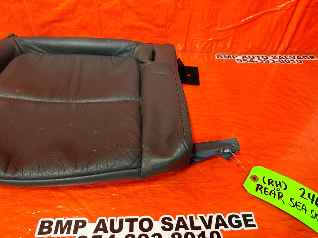 98 01 ACURA INTEGRA 2D GRAY RIGHT LOWER UPPER SEAT LEATHER SKIN OEM 2466
