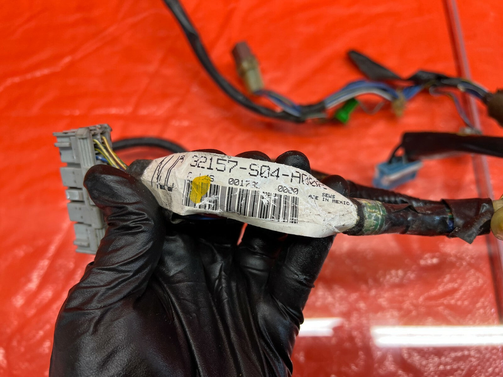 96 98 HONDA CIVIC   HEATER SUB WIRE HARNESS LOOM   32157 S04 A00   OEM OE #947