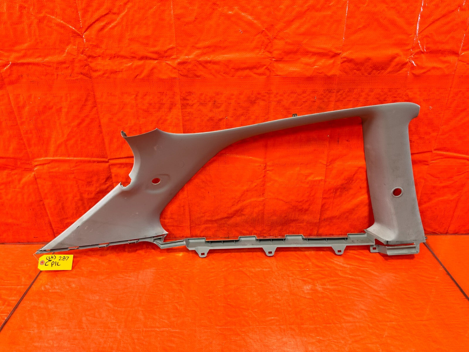 96 00 HONDA CIVIC   HATCHBACK   DRIVER LEFT C PILLAR QUARTER GLASS TRIM OEM 2870