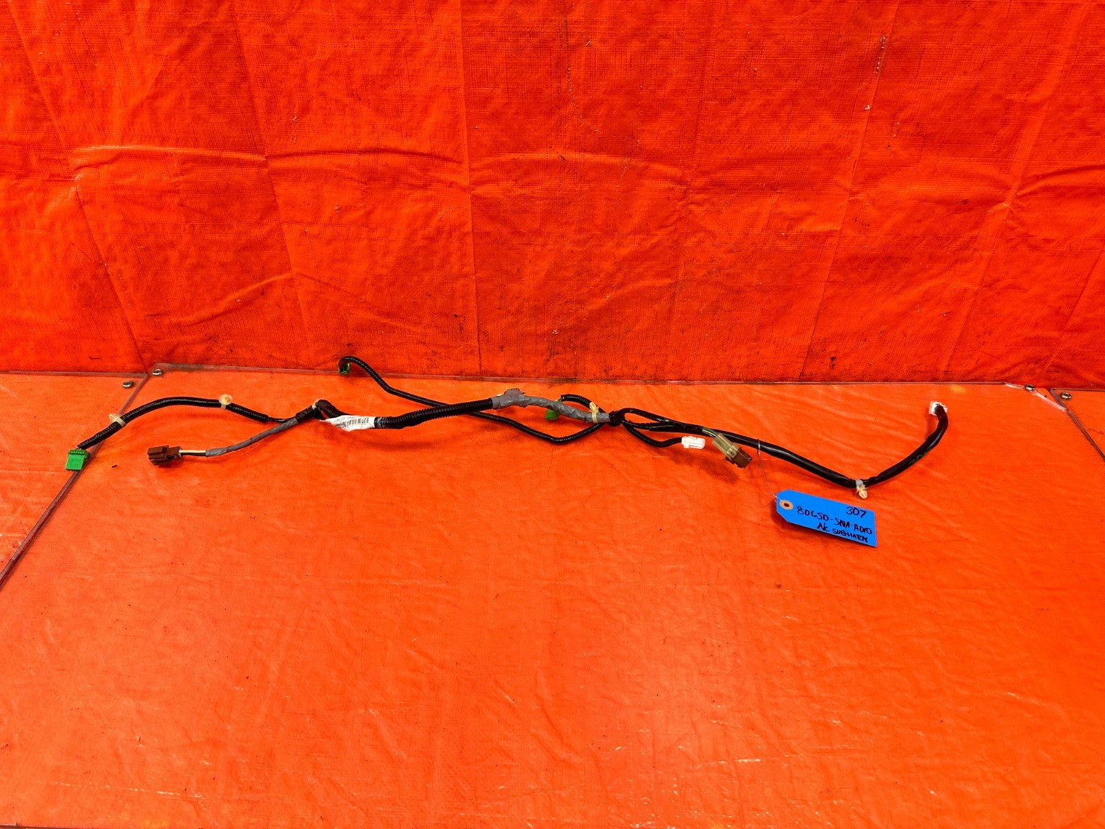 07 11 HONDA CIVIC SI SEDAN   HVAC BLOWER MOTOR RESISTOR HARNESS OEM #3070