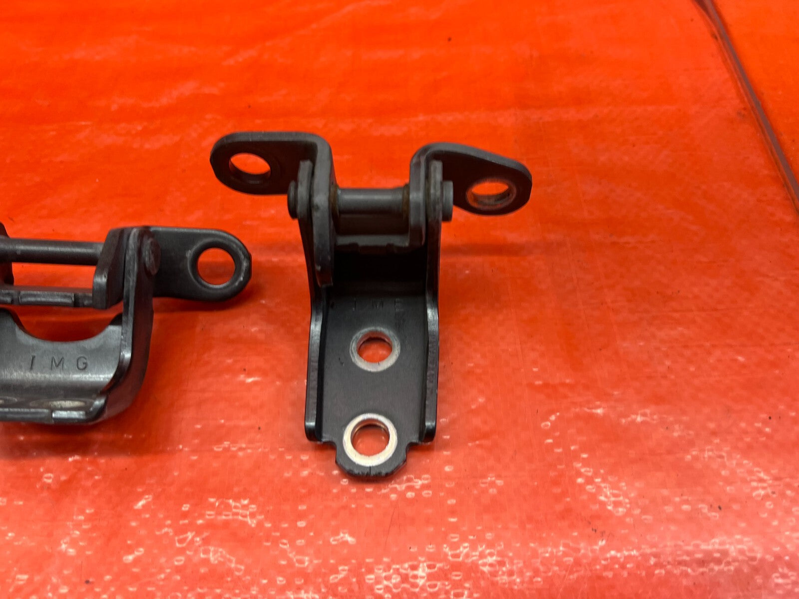 09 14 ACURA TSX   DRIVER LEFT REAR   DOOR HINGE SET UPPER LOWER OEM FACTORY #1675