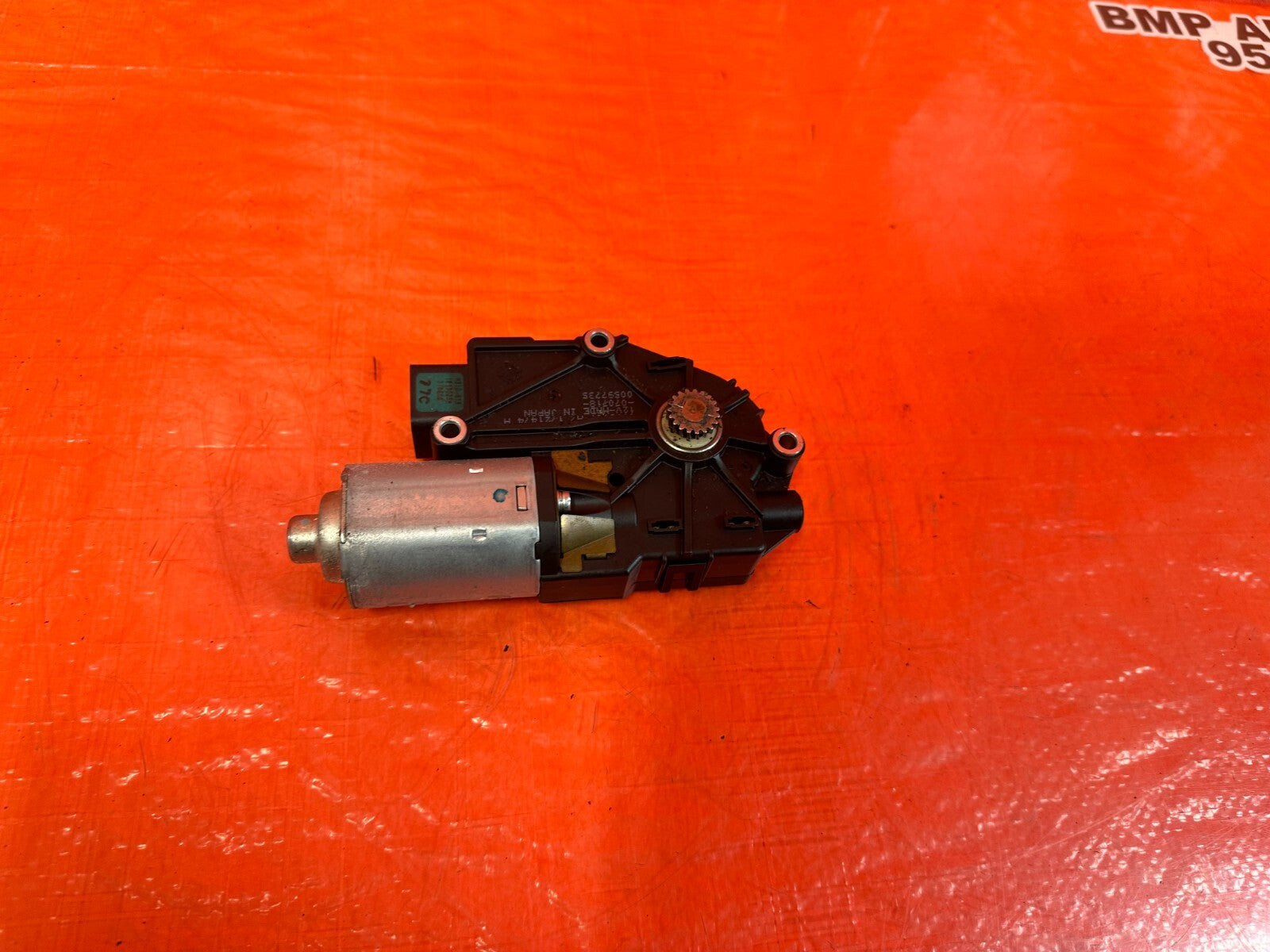 08 15 INFINITI G37 2D COUPE   SUNROOF MOONROOF SLIDING ROOF   MOTOR   OEM #2485