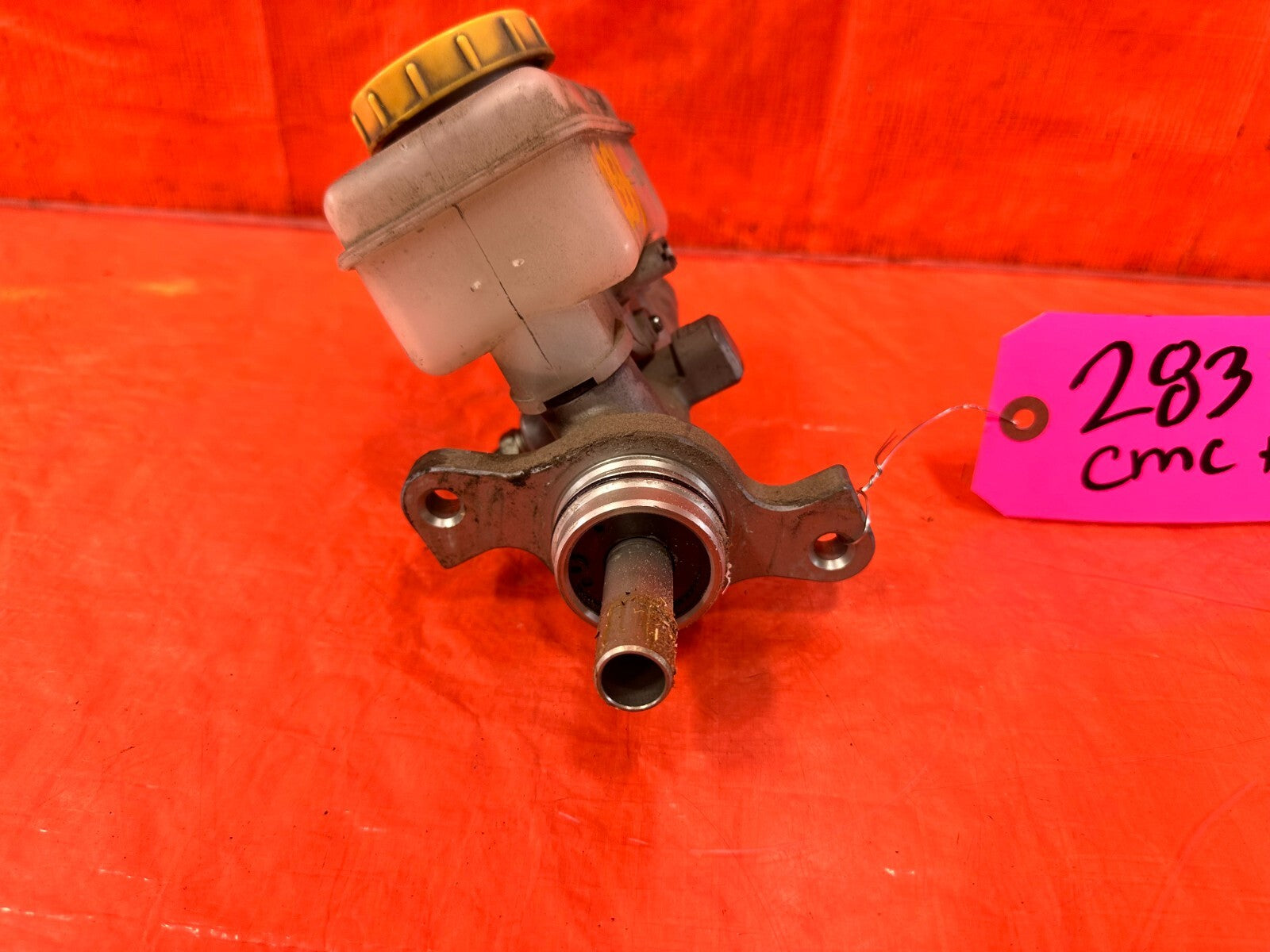 08 14 SUBARU IMPREZA WRX & STI   BRAKE MASTER CYLINDER W/ TANK AND CAP OEM #2834