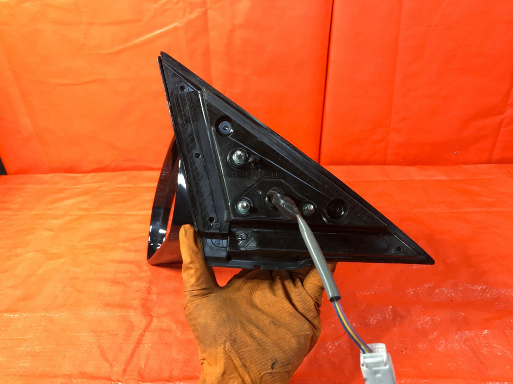 OEM 2007 2008 G35   SEDAN   DRIVER LEFT SIDE VIEW MIRROR   RED   E4 012536 07 086