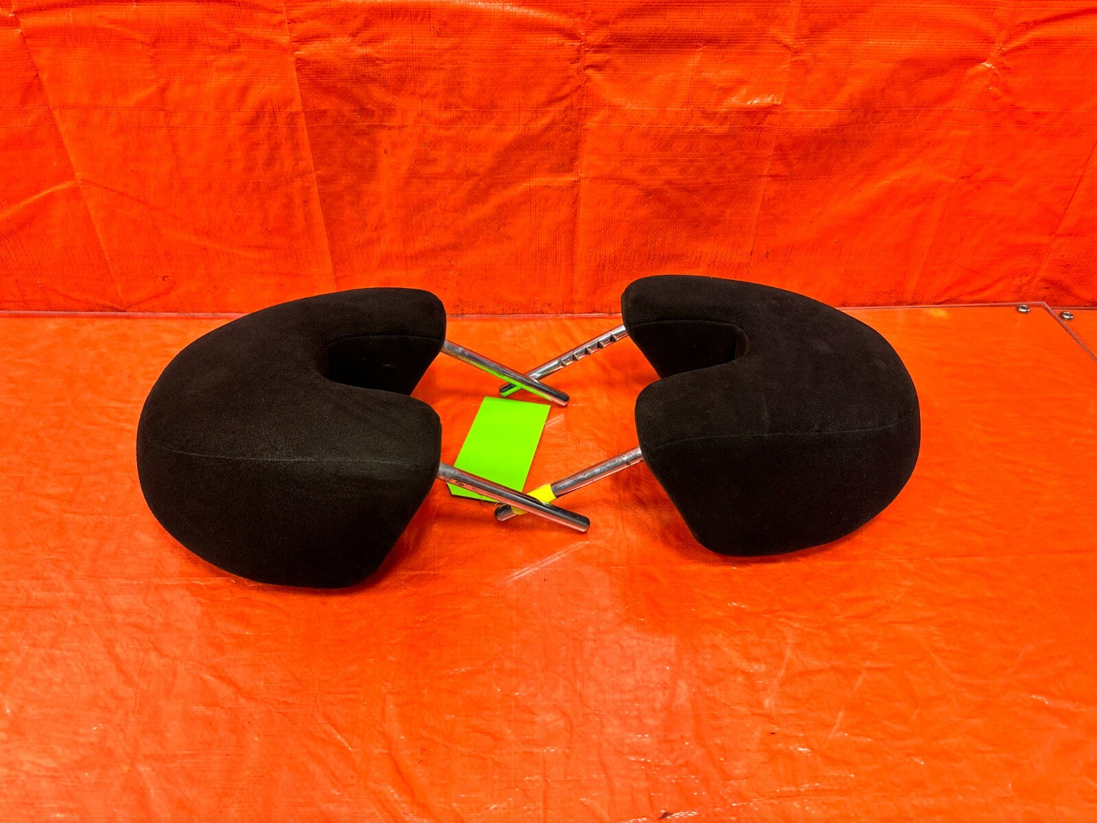 06 11 HONDA CIVIC SI   FRONT SEAT HEAD REST   LEFT & RIGHT   OEM FACTORY #2827