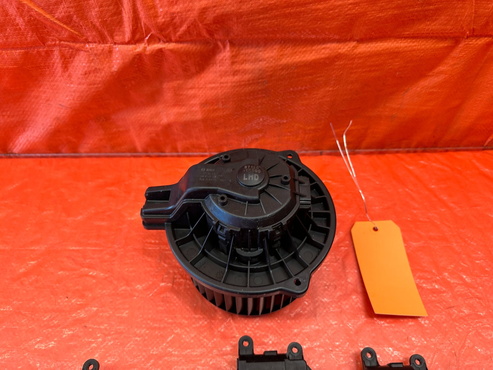 13 16 HYUNDAI GENESIS COUPE AIR CONDITIONING AC BLOWER MOTOR & RESISTOR OEM #2198