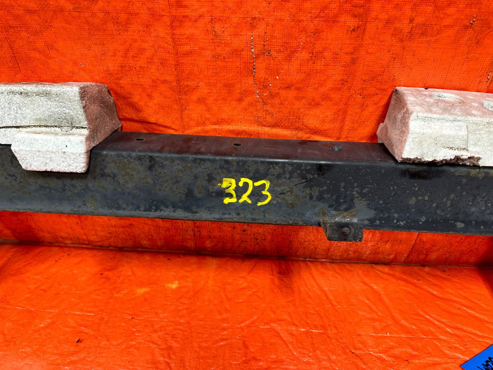 97 01 HONDA PRELUDE   REAR CRASH BEAM REINFORCEMENT RE BAR SUPPORT   OEM #12012