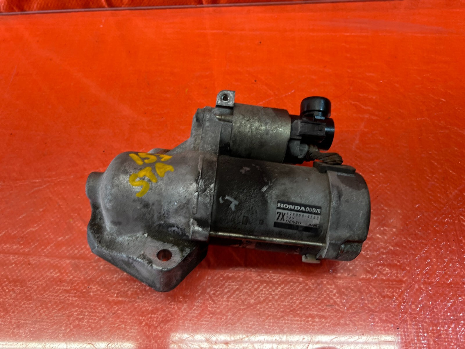 13 18 ACURA RDX BASE   ENGINE MOTOR STARTER   AUTOMATIC TRANSMISSION   OEM #1535