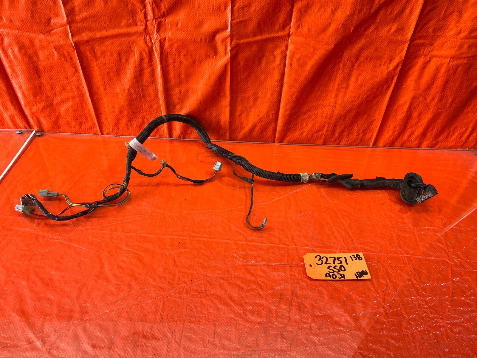 94 96 HONDA PRELUDE S   DRIVER LEFT DOOR WIRING HARNESS WIRE LOOM   OEM #1380