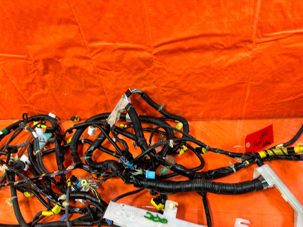 2008 08 HONDA CIVIC SI SEDANINTERIOR FLOOR WIRING HARNESS WIRE LOOM W/ NAVI 3004