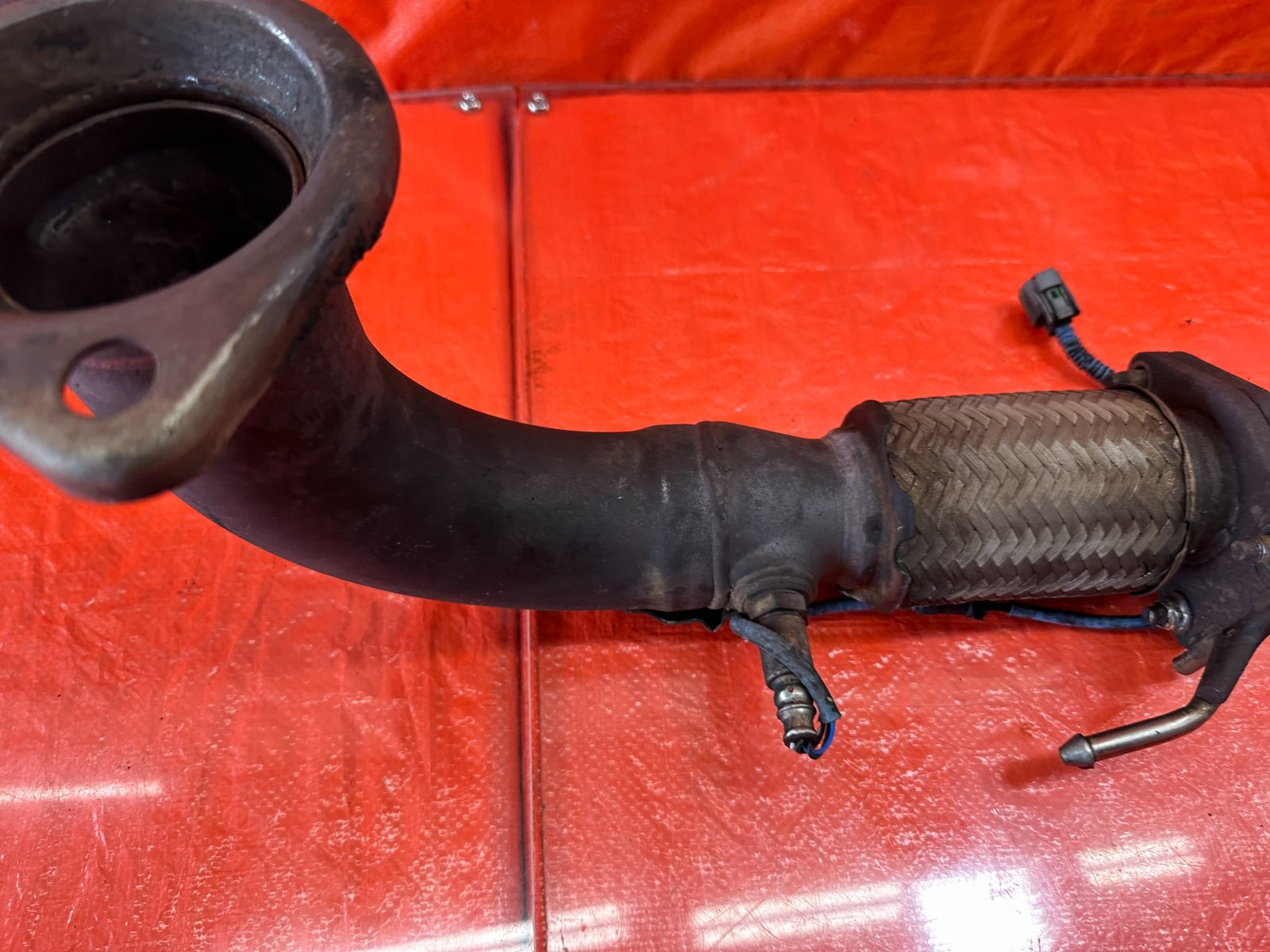 06 08 ACURA TSX K24A2 AUTOMATIC ONLY   EXHAUST MANIFOLD HEADER DOWN PIPE OEM 1965