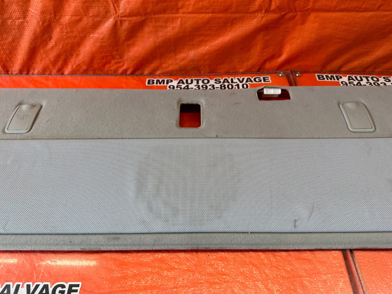 07 09 LEXUS ES350   REAR SPEAKER COVER TRAY LINER TRIM LIGHT GRAY COLOR OEM 2447