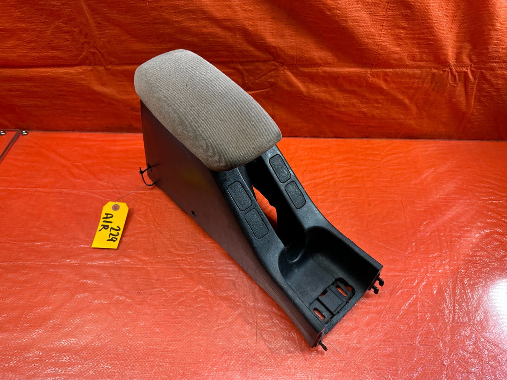 94   01 ACURA INTEGRA   CENTER CONSOLE ARM REST   TAN CLOTH TOP OEM FACTORY 2294