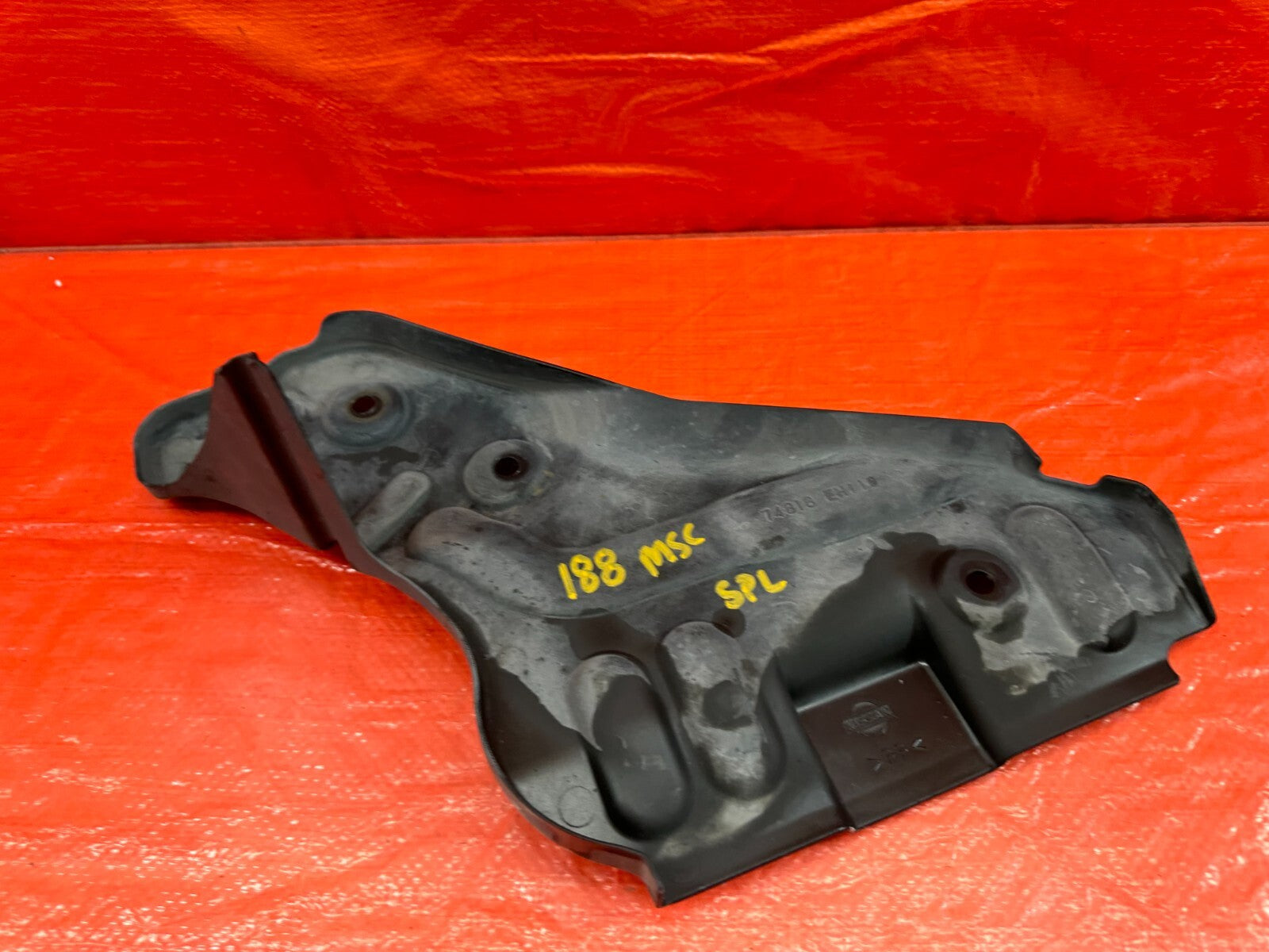 08 10 INFINITI G37 2D COUPE   SPLASH SHIELD REAR UNDER COVER LEFT   OEM #1885