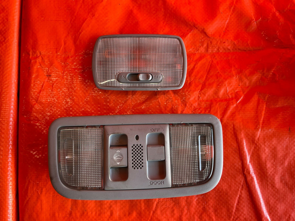 06 07 HONDA CIVIC   SI COUPE MODEL ONLY   DOME MAP READING LIGHT LAMP SET   OEM0