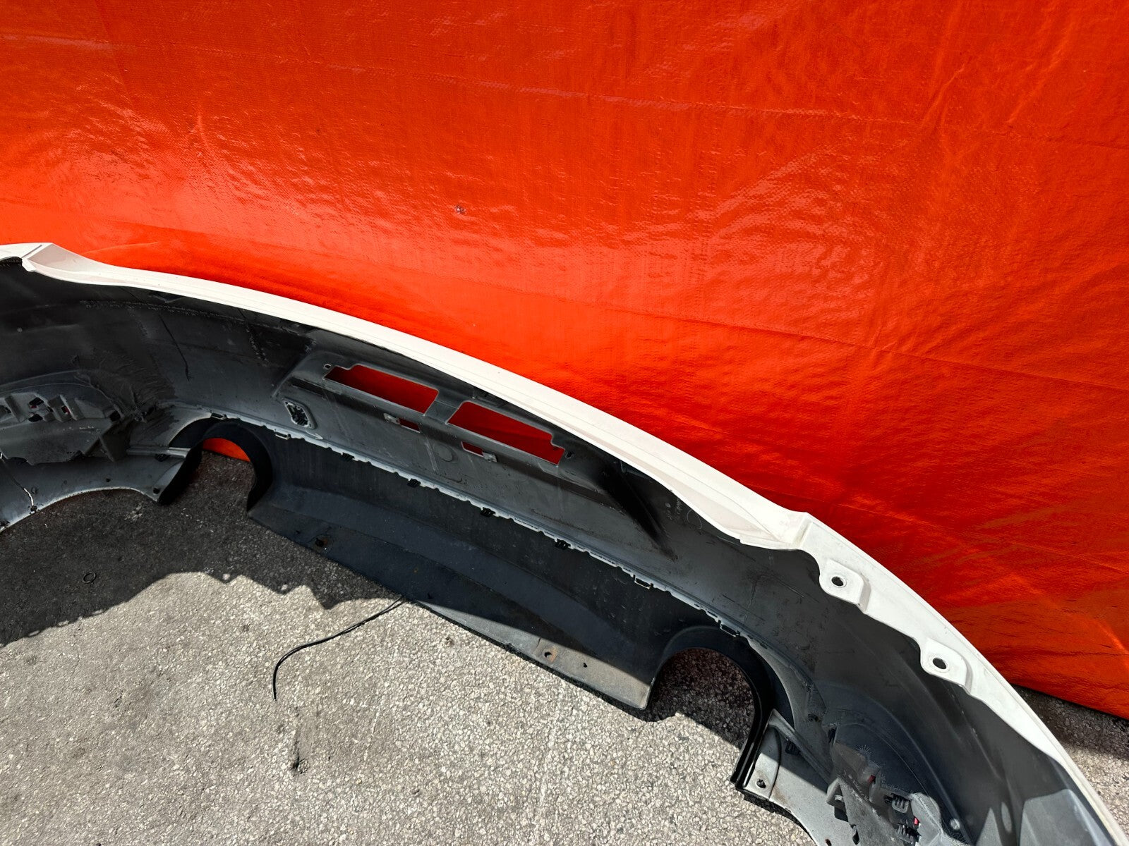 17 20 INFINITI Q60   REAR BUMPER COVER  W/ ALL INSERTS   U WILL LOOK AT PICS OEM20
