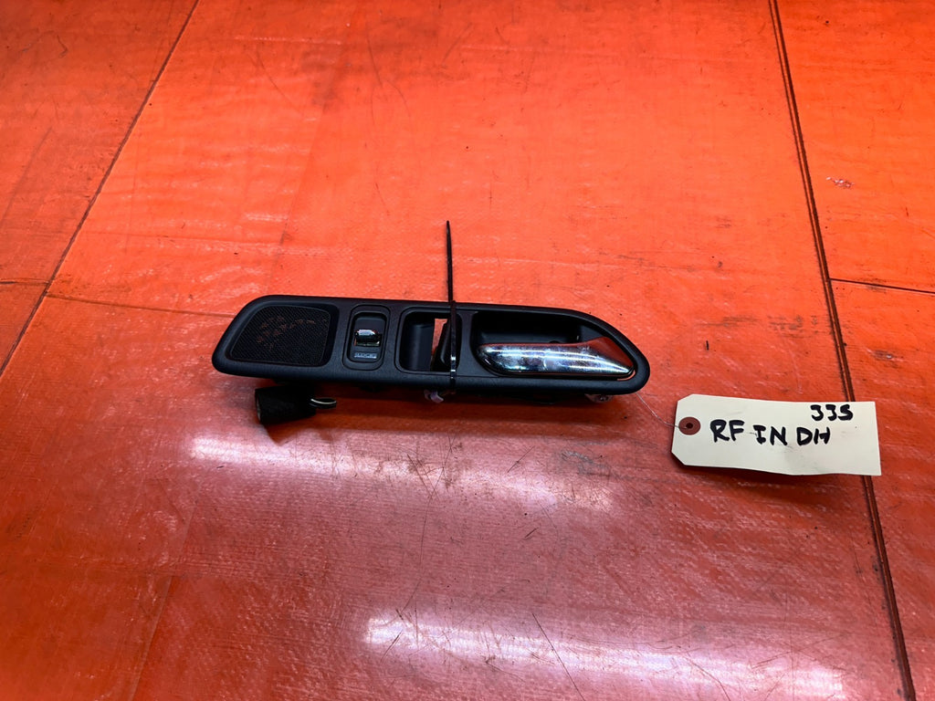 97 01 HONDA PRELUDE 2.2L PASSENGER RIGHT INSIDE INTERIOR DOOR HANDLE OEM #3350