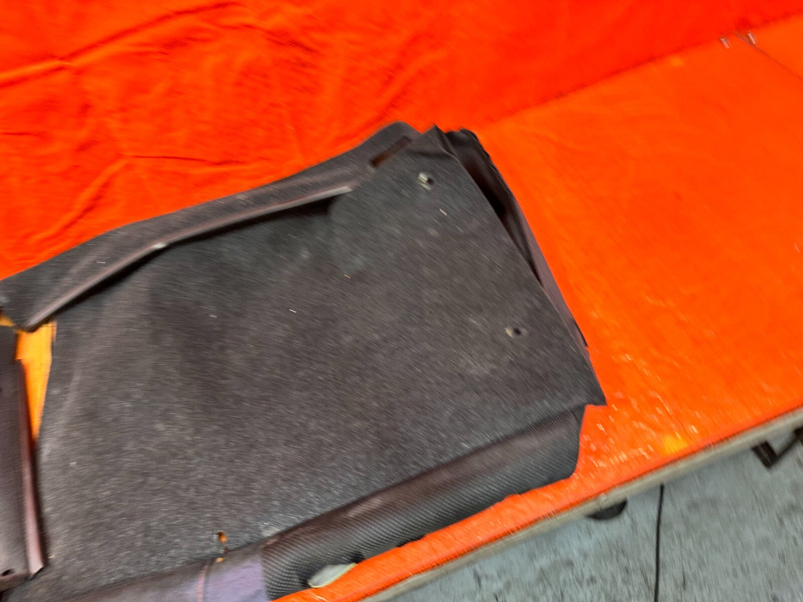 06 08 HONDA CIVIC SI 2D DRIVER LEFT REAR UPPER SEAT SKIN WRAP FABRIC OEM 2869