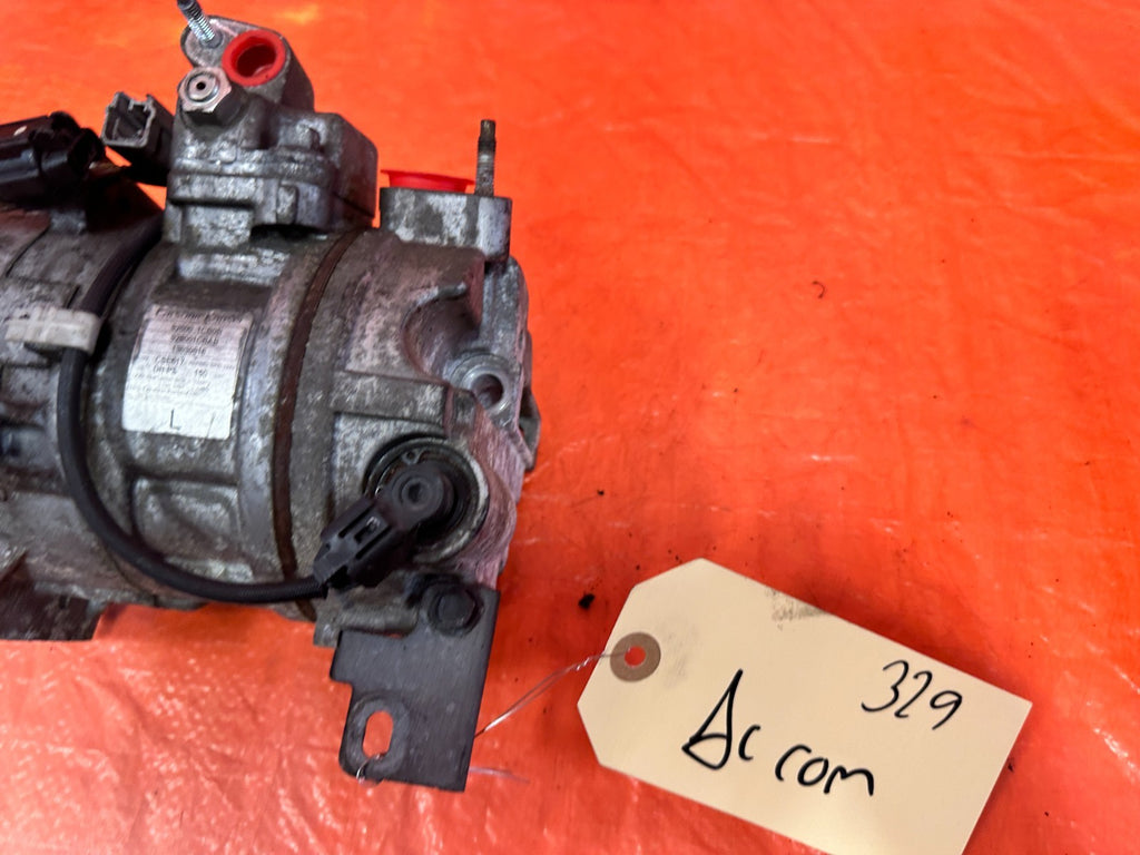 08 15 INFINITI G37 Q60 3.7L VQ37 A/C AIR CONDITIONING COMPRESSOR PUMP OEM #3293