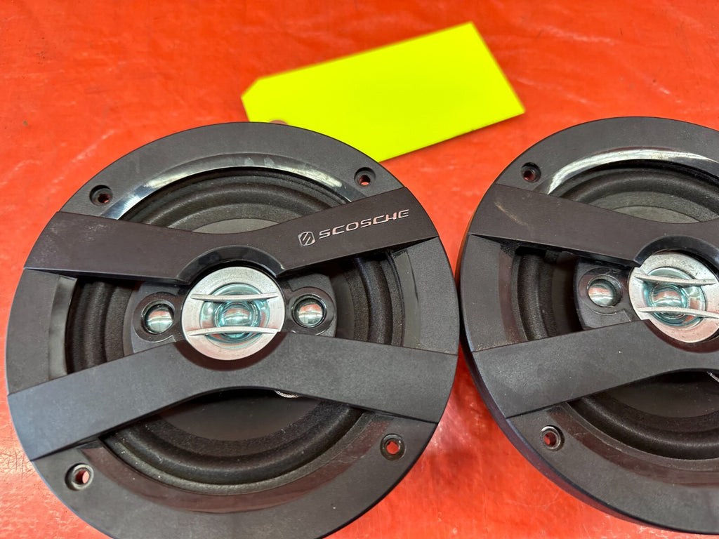Scosche HD5254SD 4 Way 5.25 in. HD Speaker Set with 160 Watts Peak 40 Watts RMS5