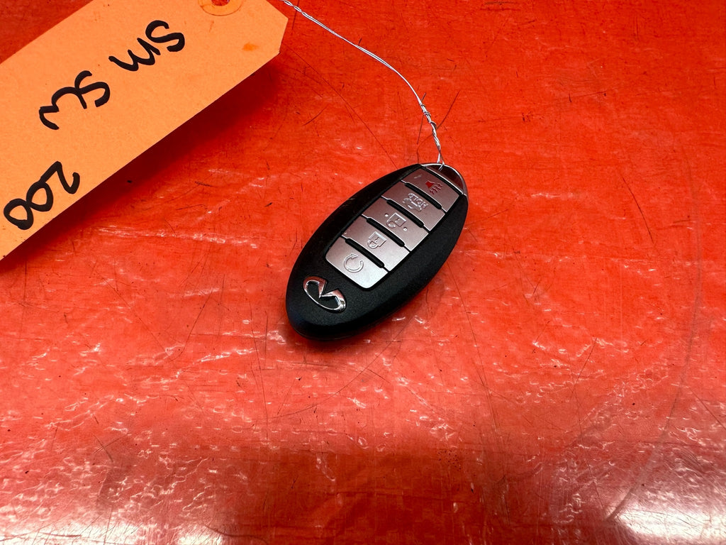 16 20 INFINITI Q50 & Q60   3.0L   WIRELESS KEY FOB MODULE   OEM FACTORY #2005